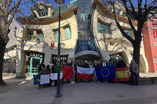 W Lęborku odbyła się międzynarodowa wymiana uczniów z Hiszpanii i Portugalii