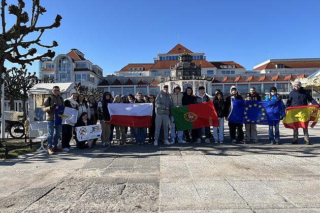 W Lęborku odbyła się międzynarodowa wymiana uczniów z Hiszpanii i Portugalii