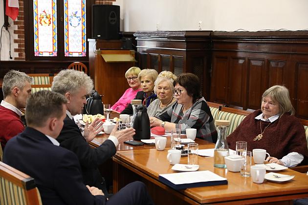 Ostatnie posiedzenie Gminnej Rady Seniorów w Lęborku