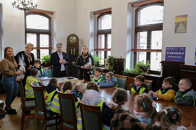 Wizyta Dzieci z Przedszkola nr 5 w Urzędzie Miasta