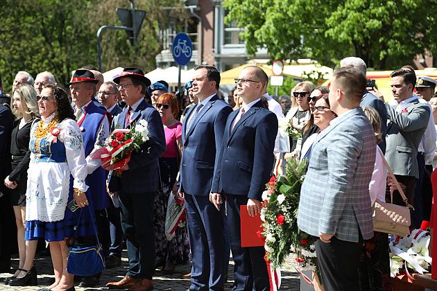 Niech się święci 3 Maja! Lębork pamięta o 233. rocznicy uchwalenia Konstytucji.
