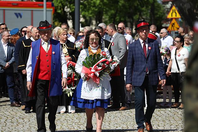 Niech się święci 3 Maja! Lębork pamięta o 233. rocznicy uchwalenia Konstytucji.