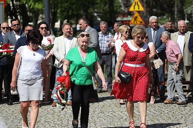 Niech się święci 3 Maja! Lębork pamięta o 233. rocznicy uchwalenia Konstytucji.