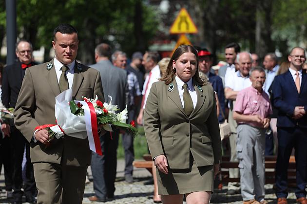 Niech się święci 3 Maja! Lębork pamięta o 233. rocznicy uchwalenia Konstytucji.