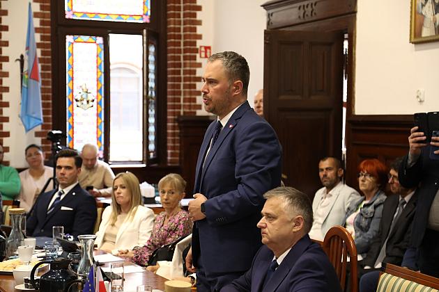 Inauguracyjna sesja Rady Miejskiej w Lęborku