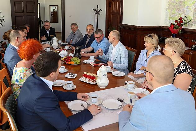 Spotkanie z kierownikami jednostek i spółek