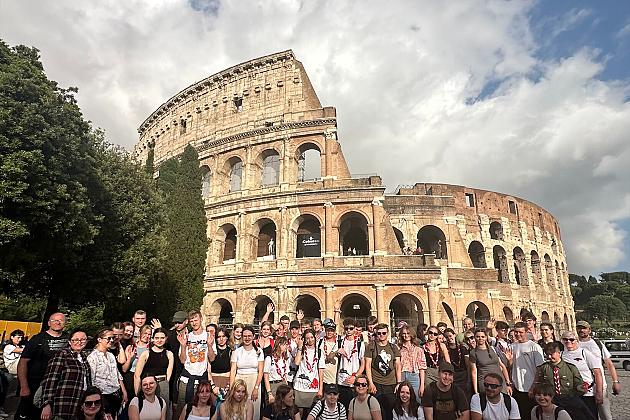 Harcerze z Lęborka na Uroczystościach 80. Rocznicy Bitwy pod Monte Cassino