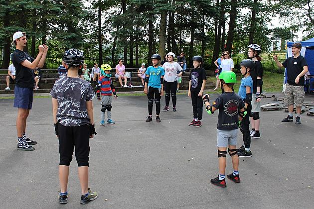Pierwsze zawody na skateparku w Lęborku