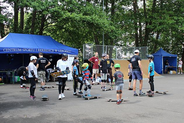 Pierwsze zawody na skateparku w Lęborku