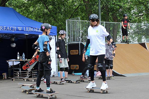 Pierwsze zawody na skateparku w Lęborku