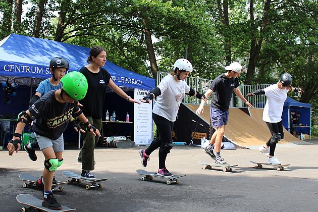 Pierwsze zawody na skateparku w Lęborku
