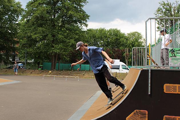 Pierwsze zawody na skateparku w Lęborku