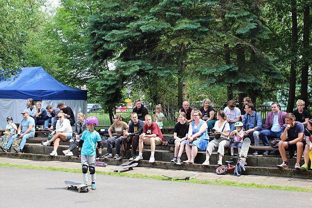 Pierwsze zawody na skateparku w Lęborku