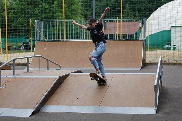 Pierwsze zawody na skateparku w Lęborku