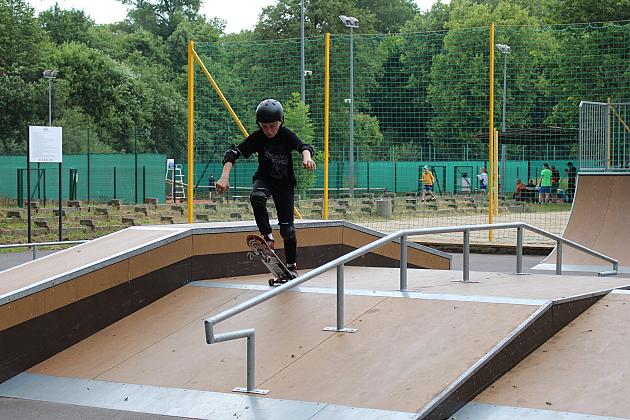 Pierwsze zawody na skateparku w Lęborku
