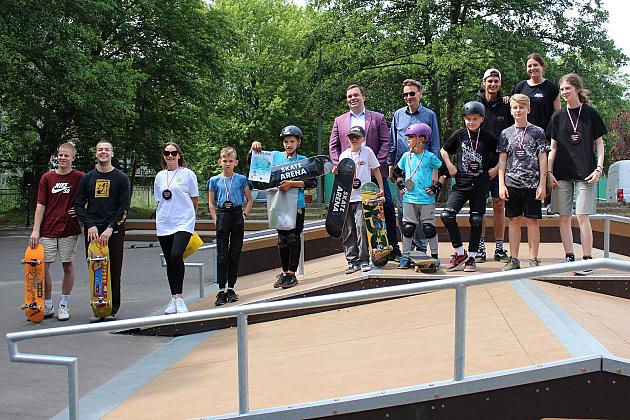 Pierwsze zawody na skateparku w Lęborku