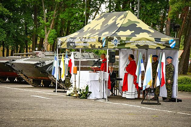 Święto 1. Lęborskiego Batalionu Zmechanizowanego