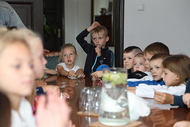 Przedszkolaki z Lęborka odwiedziły burmistrza