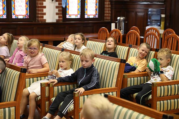 Przedszkolaki z Lęborka odwiedziły burmistrza