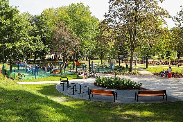 Modernizacja Parku im. Kaczyńskich zakończona. Zapraszamy do odwiedzin!