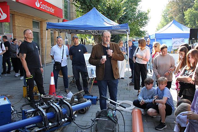 Dzień z lęborskimi wodociągami na Staromiejskiej