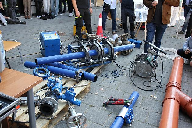 Dzień z lęborskimi wodociągami na Staromiejskiej