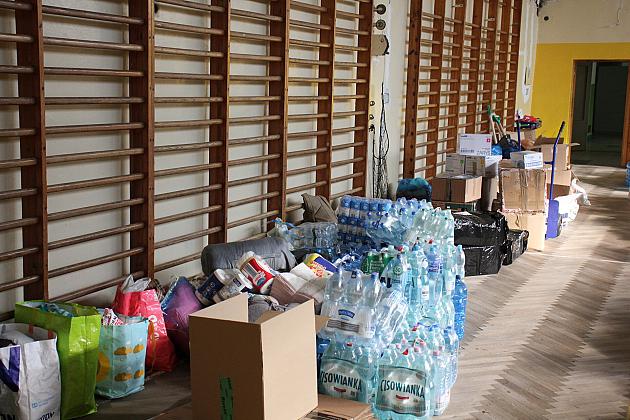 Zbiórka dla powodzian. Z Lęborka popłyną tony pomocy.