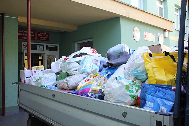 Zbiórka dla powodzian. Z Lęborka popłyną tony pomocy.