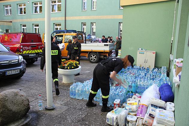 Zbiórka dla powodzian. Z Lęborka popłyną tony pomocy.