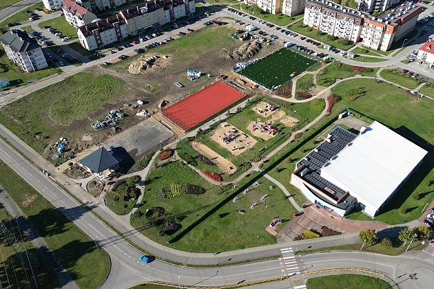 Budowa kompleksu boisk na Osiedlu Sportowa na finiszu