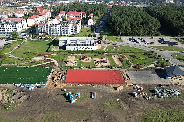 Budowa kompleksu boisk na Osiedlu Sportowa na finiszu