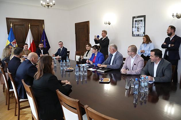 O ważnych sprawach na spotkaniu z Wojewodą Pomorską