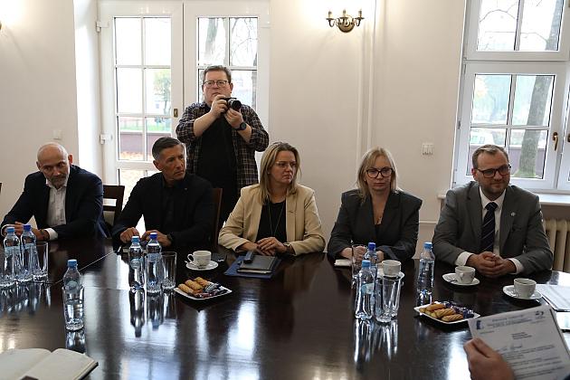 O ważnych sprawach na spotkaniu z Wojewodą Pomorską