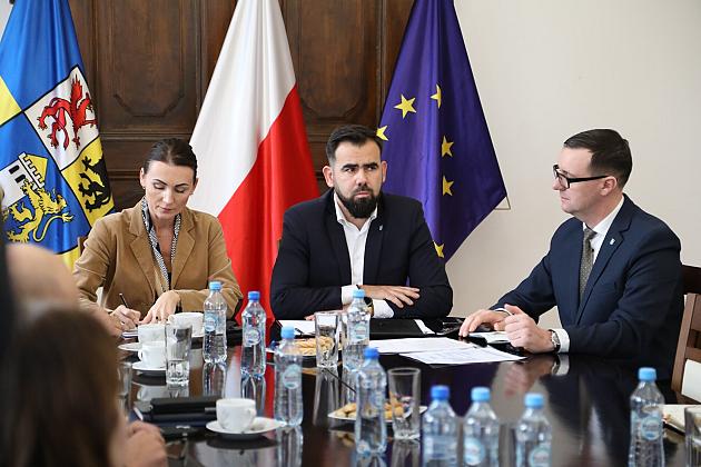 O ważnych sprawach na spotkaniu z Wojewodą Pomorską