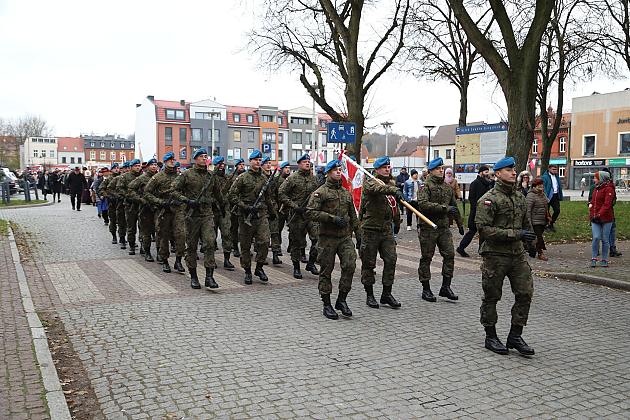 Z Polską w sercu. Lęborczanie uczcili Narodowe Święto Niepodległości