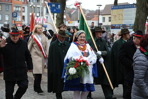 Z Polską w sercu. Lęborczanie uczcili Narodowe Święto Niepodległości