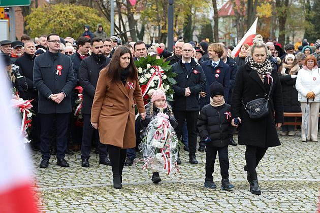 Z Polską w sercu. Lęborczanie uczcili Narodowe Święto Niepodległości