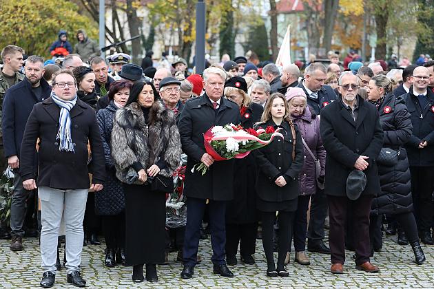 Z Polską w sercu. Lęborczanie uczcili Narodowe Święto Niepodległości