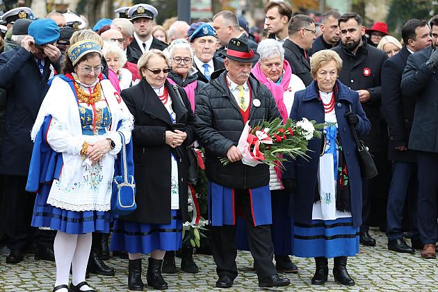 Z Polską w sercu. Lęborczanie uczcili Narodowe Święto Niepodległości