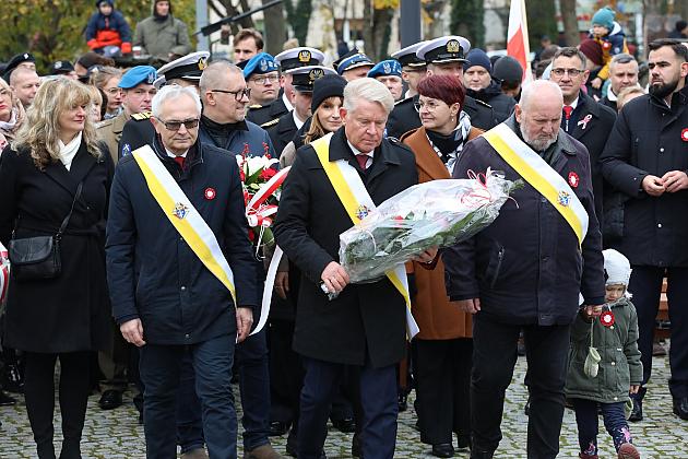Z Polską w sercu. Lęborczanie uczcili Narodowe Święto Niepodległości