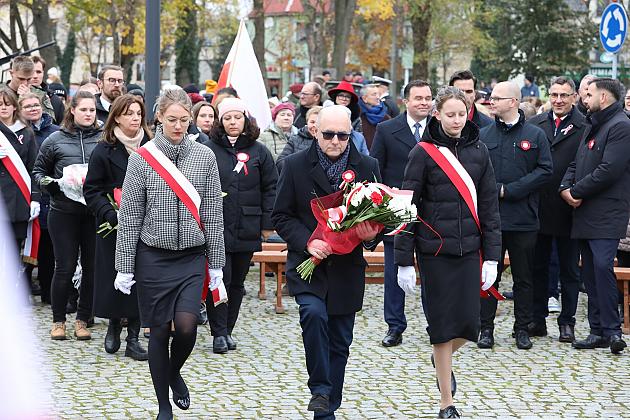 Z Polską w sercu. Lęborczanie uczcili Narodowe Święto Niepodległości