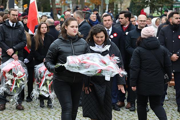 Z Polską w sercu. Lęborczanie uczcili Narodowe Święto Niepodległości