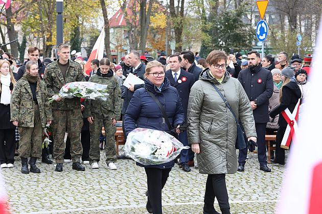 Z Polską w sercu. Lęborczanie uczcili Narodowe Święto Niepodległości