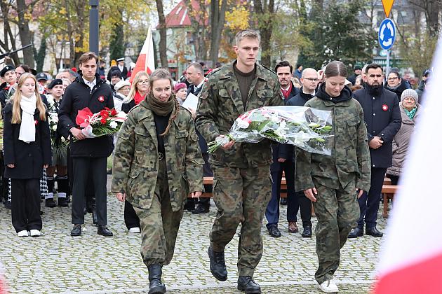 Z Polską w sercu. Lęborczanie uczcili Narodowe Święto Niepodległości