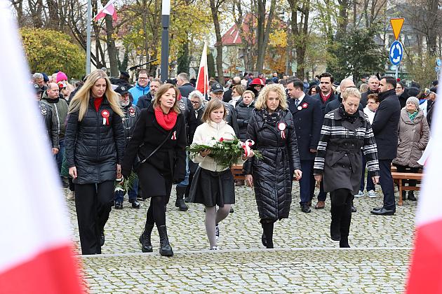 Z Polską w sercu. Lęborczanie uczcili Narodowe Święto Niepodległości