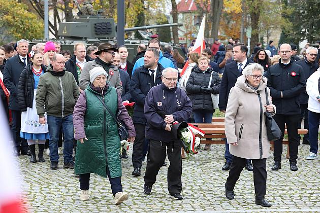 Z Polską w sercu. Lęborczanie uczcili Narodowe Święto Niepodległości