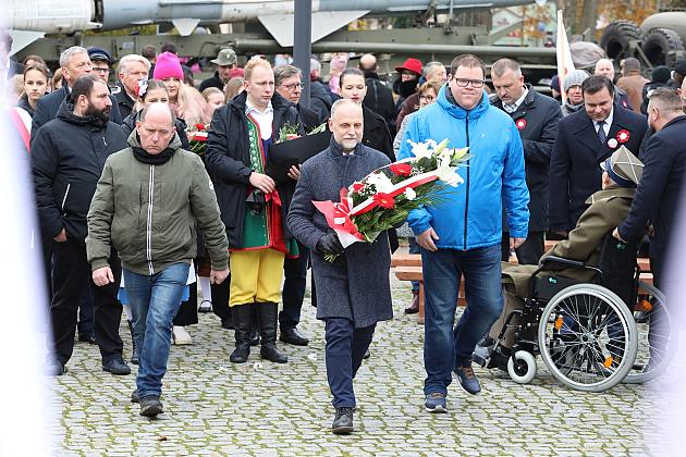 Z Polską w sercu. Lęborczanie uczcili Narodowe Święto Niepodległości