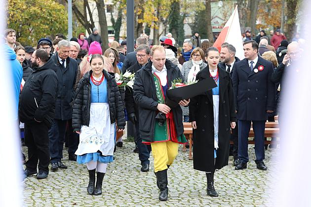 Z Polską w sercu. Lęborczanie uczcili Narodowe Święto Niepodległości
