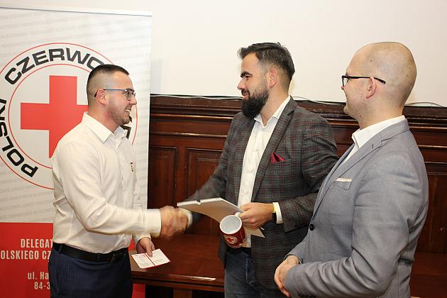 Dawcy krwi odznaczeni na gali PCK w ratuszu