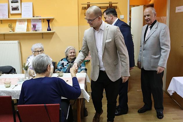 Spotkanie wigilijne Stowarzyszenia Emerytów, Rencistów i Osób Niepełnosprawnych